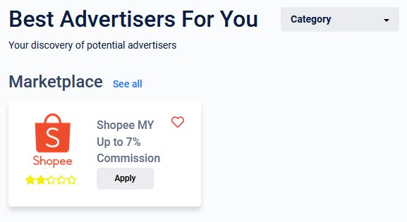 cara nak jadi shopee affiliate